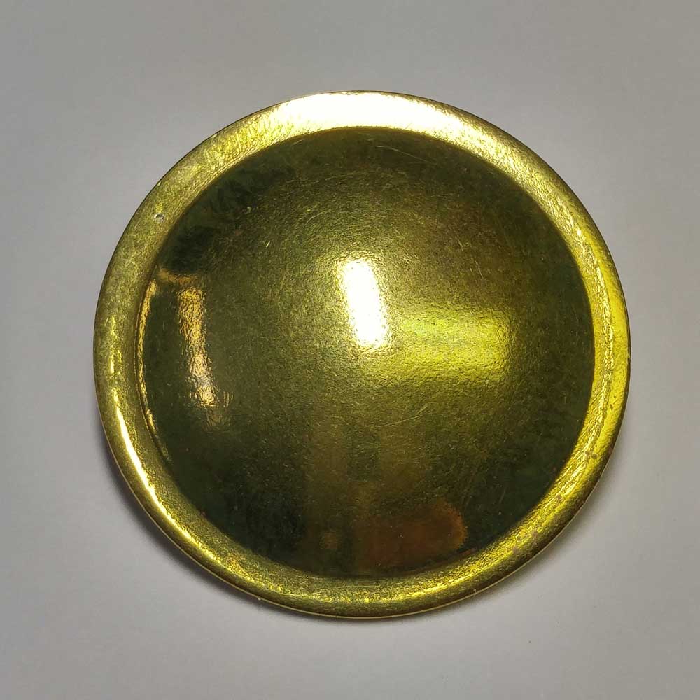 Flat, Brass, 25mm (1") - Click Image to Close