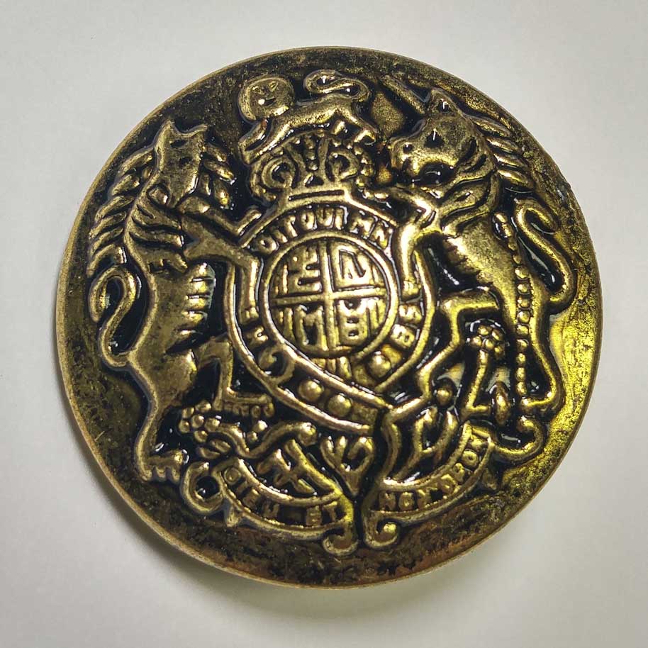 British General Service, Domed, 24mm (15/16") - Click Image to Close