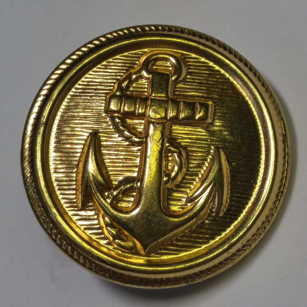 Naval, Anchor, 7/8" - Click Image to Close