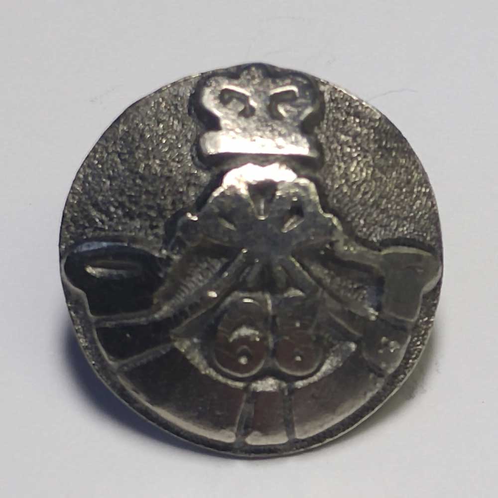 68th Durham Light Infantry, Pewter, 11/16" - Click Image to Close
