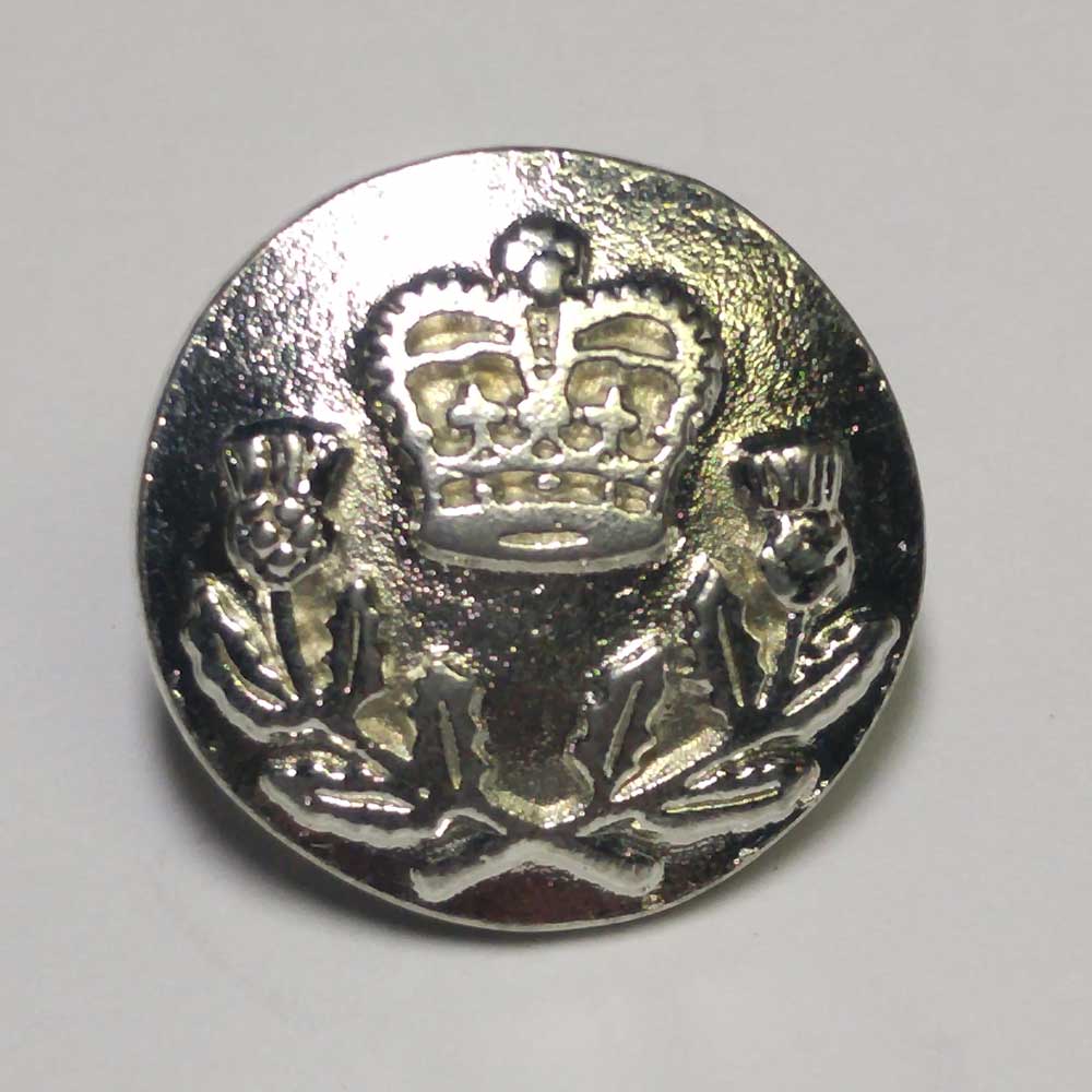 Glengarry Light Infantry, Silver, 5/8" - Click Image to Close