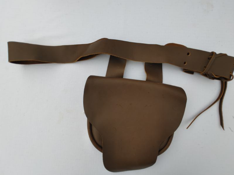 (image for) Leather Bag with Plain Strap #1, Brown