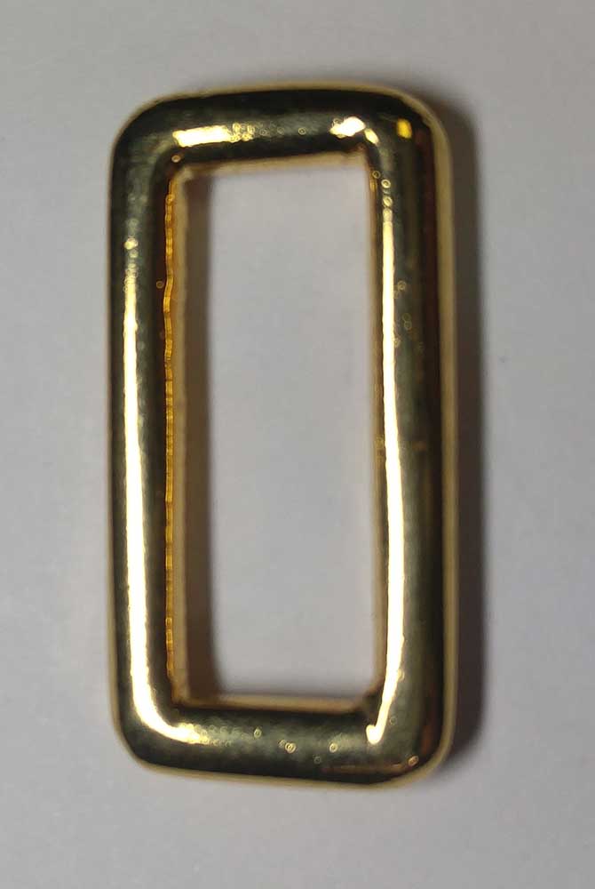 Loop: Sword Sling, Rear, Gold, 1" - Click Image to Close