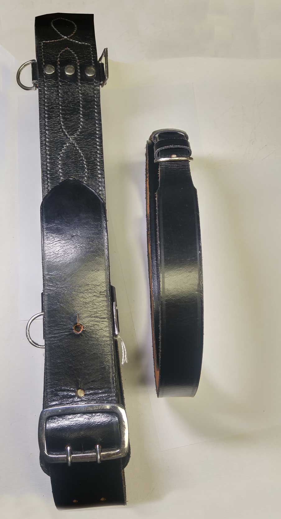 Waist Belt: Sam Brown, Black, (Used) - Click Image to Close