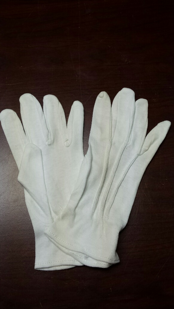 Parade Cotton Gloves - Click Image to Close