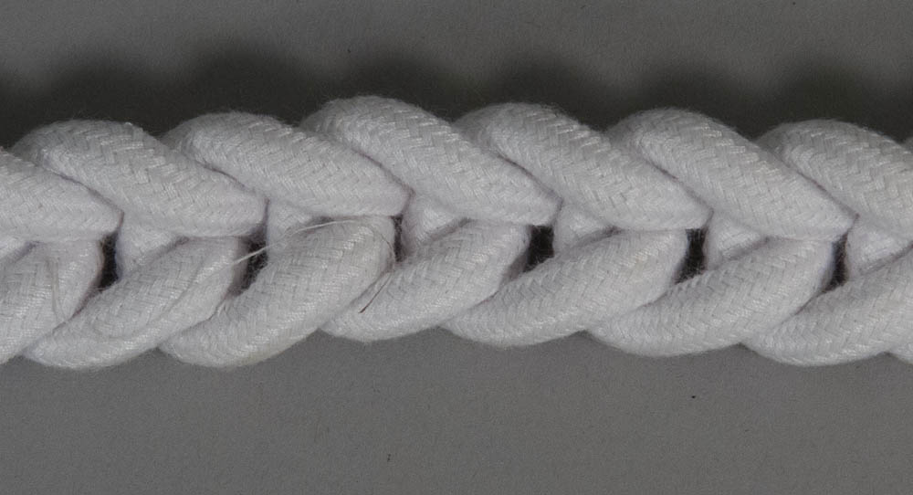 Drag Rope: Drum, White - Click Image to Close