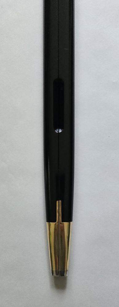 CAF Pace Stick, Black Finish with Brass Fittings, 37"