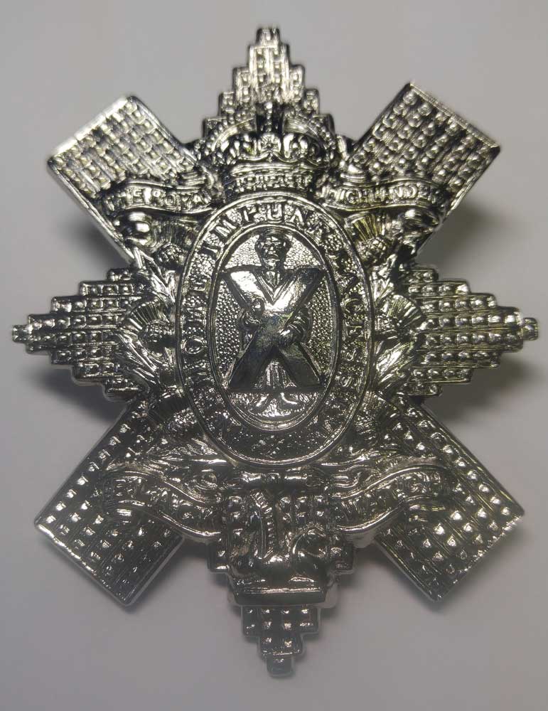 Badge: Black Watch, Cap - Click Image to Close