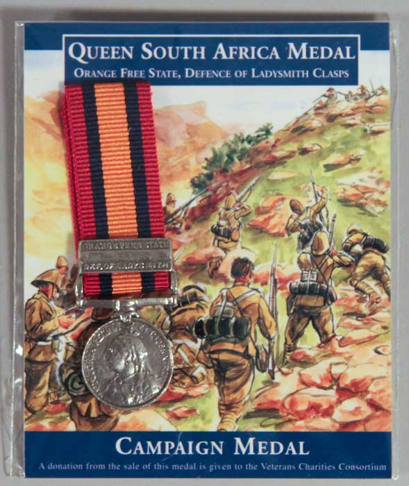 Medal: Queen's South Africa - Click Image to Close