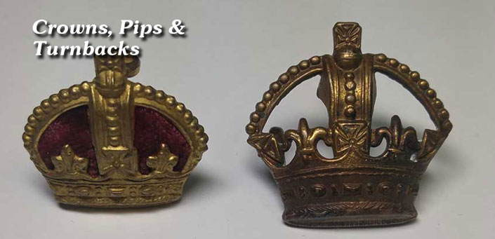Crowns, Pips & Turnbacks
