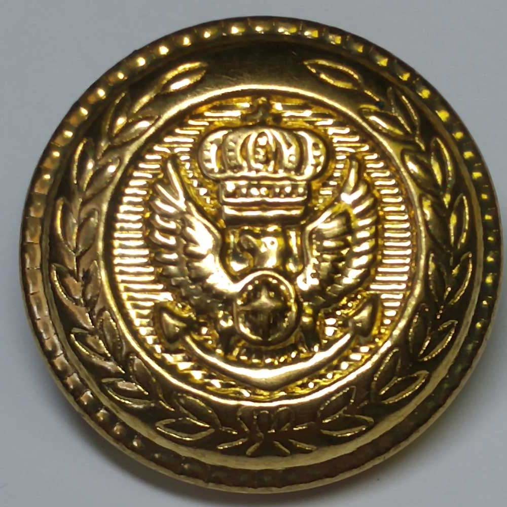 Military, Gold, (22mm, 14/16") - Click Image to Close