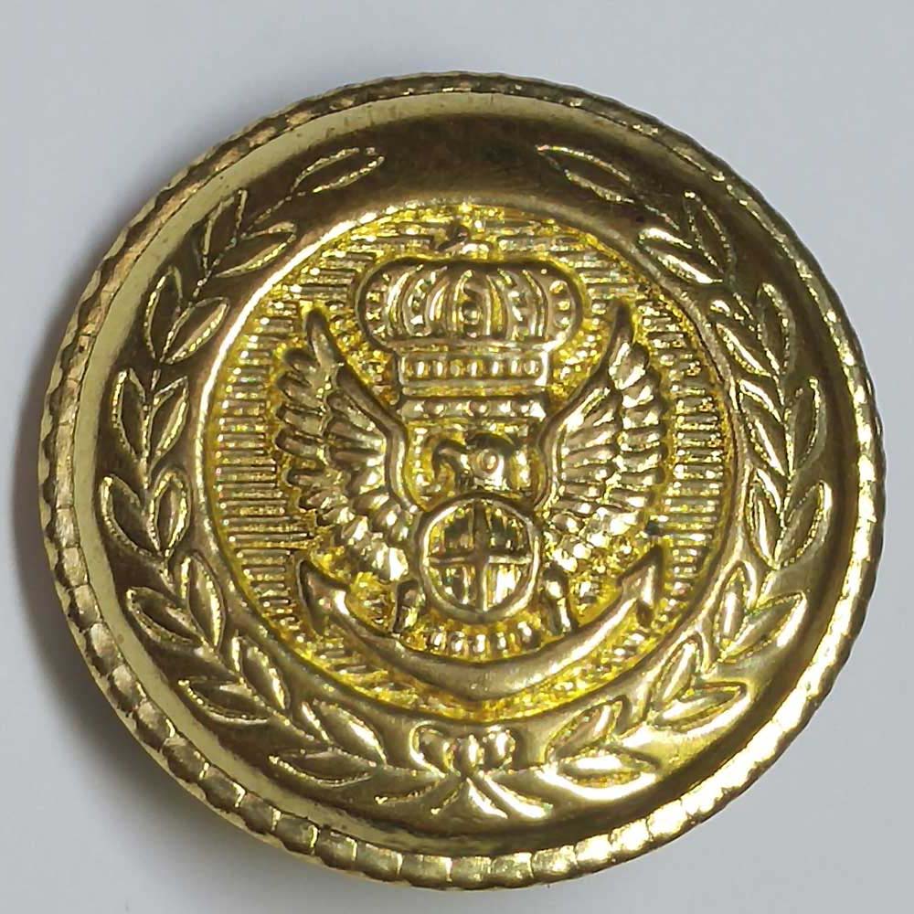 Military, Gold, (19mm, 3/4") - Click Image to Close
