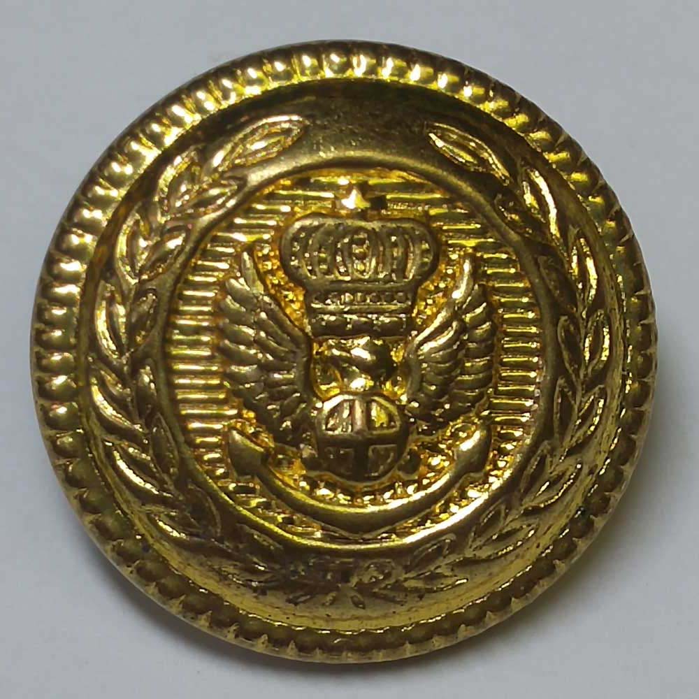 Military, Gold, (16mm, 10/16") - Click Image to Close