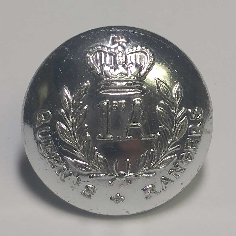 Queen's Rangers, 1st A. Domed, Chrome - Click Image to Close