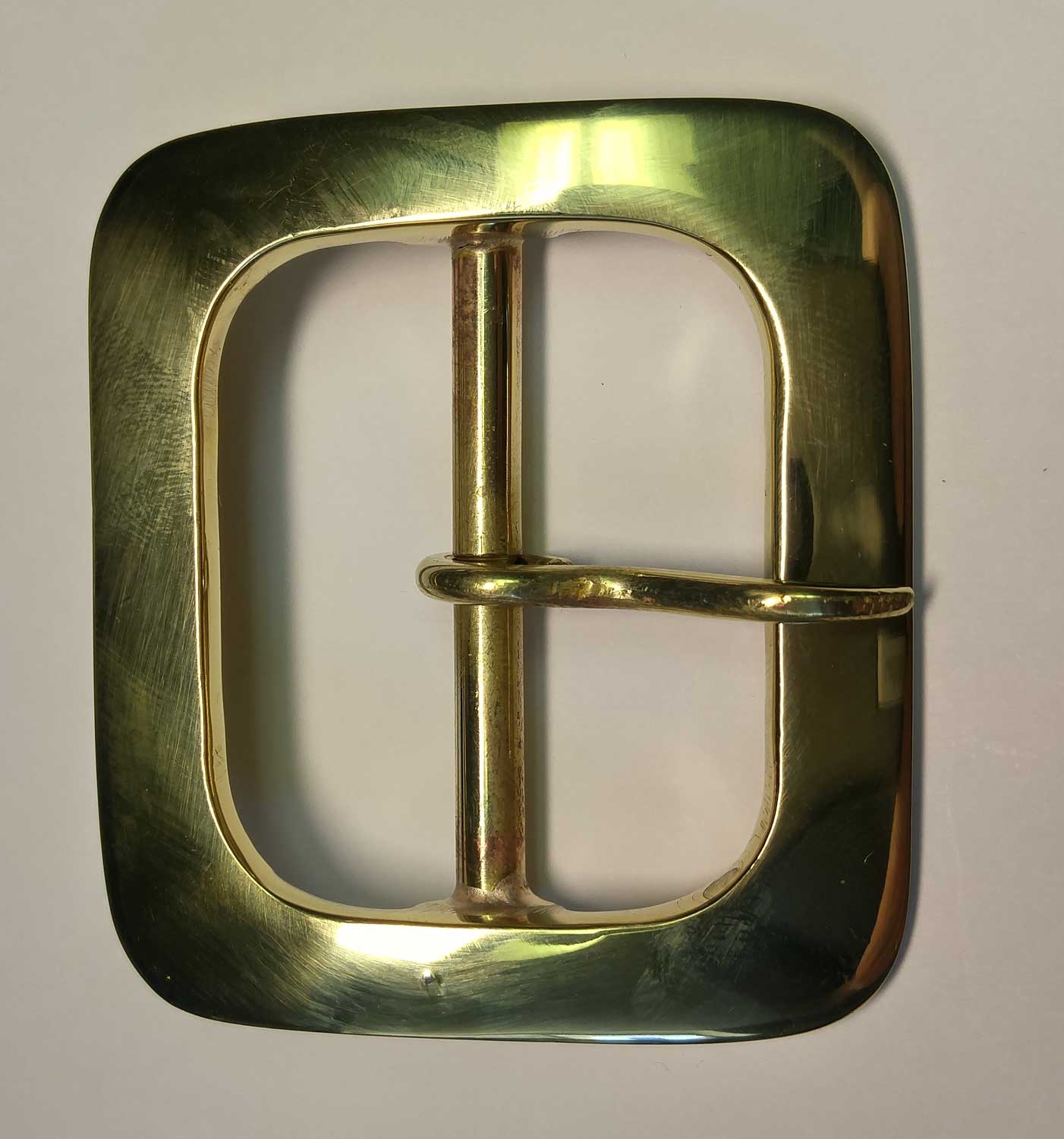 Buckle, Brass, 45mm (1-3/4") - Click Image to Close