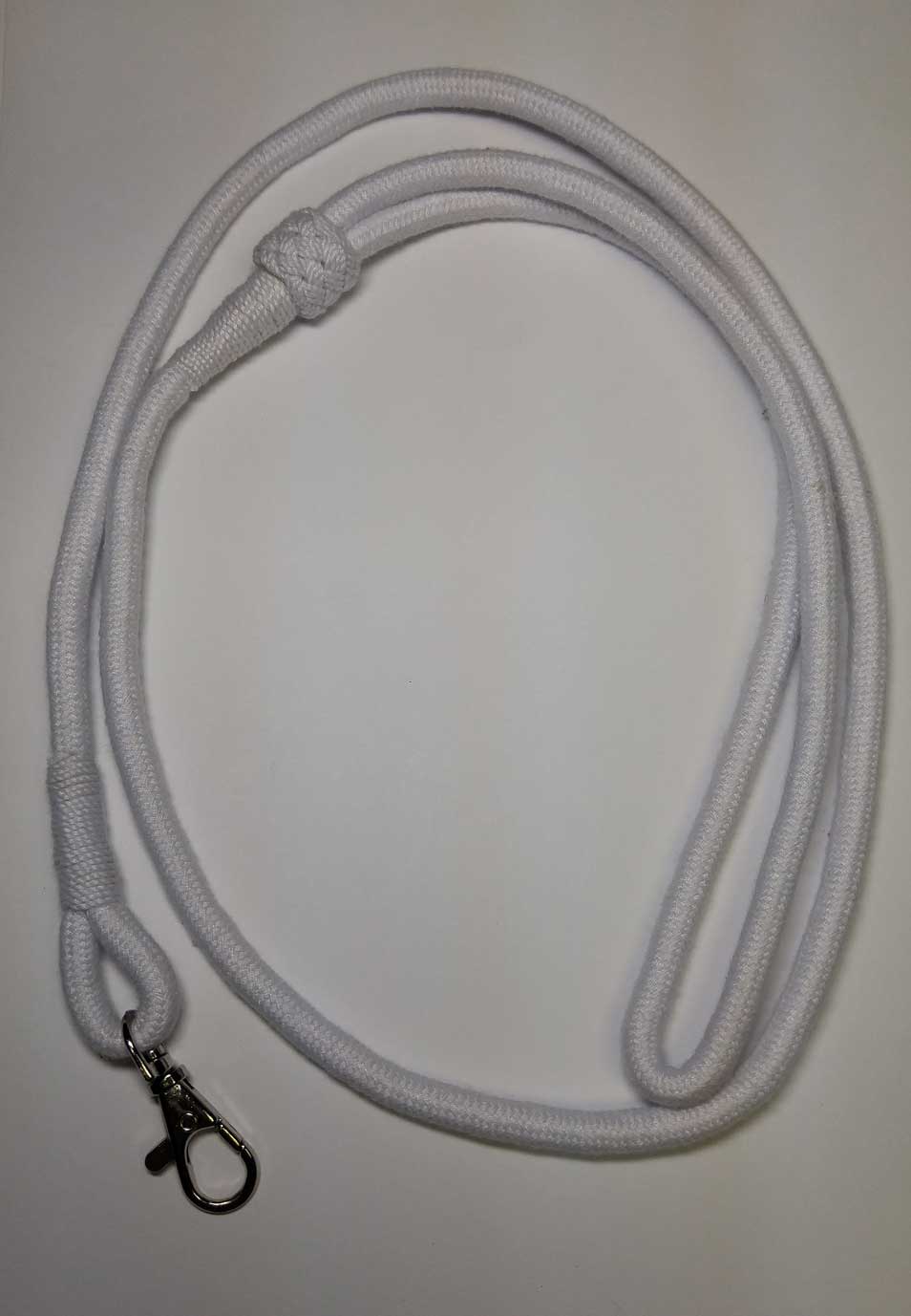 Lanyard: White, Whistle Cord - Click Image to Close