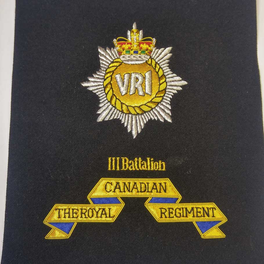 Crest: The Royal Canadian Regiment - III Battalion