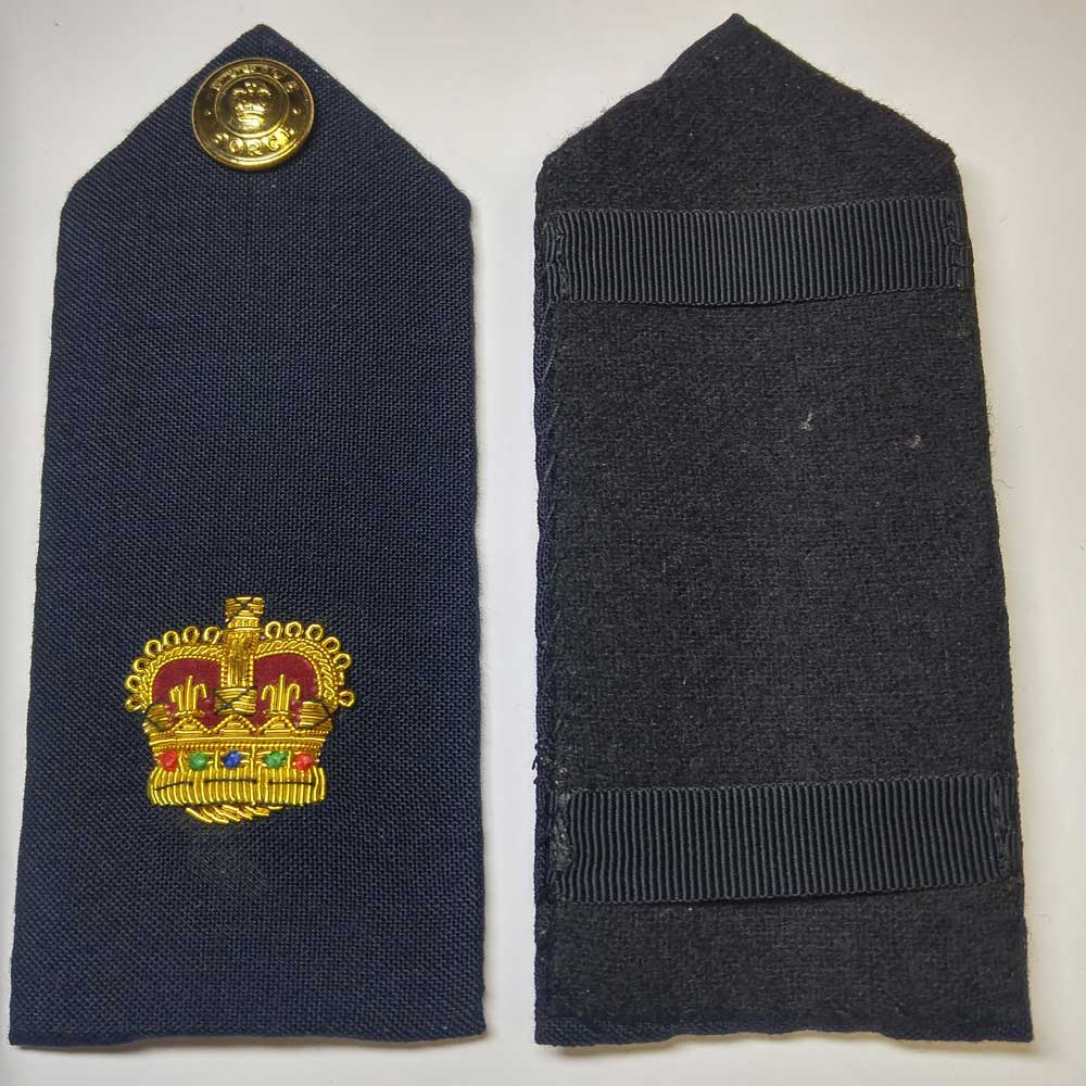Shoulder Board, Navy, Superintendent, (Hard), 5.5" - Click Image to Close