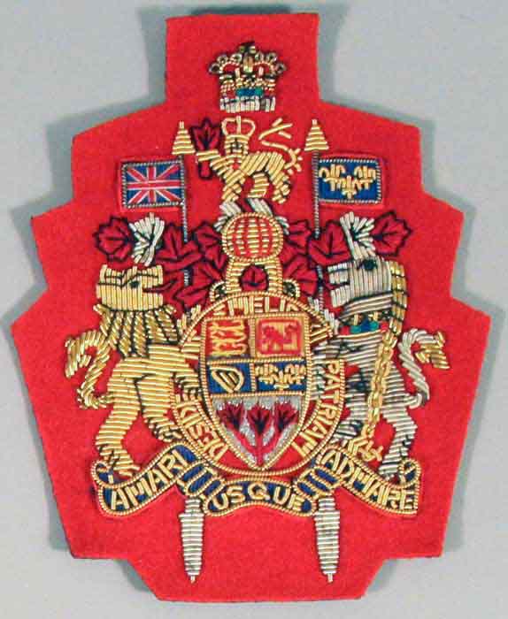 CWO Coat-of-Arms: Canada, Oversize, Chief Warrant Officer - Click Image to Close