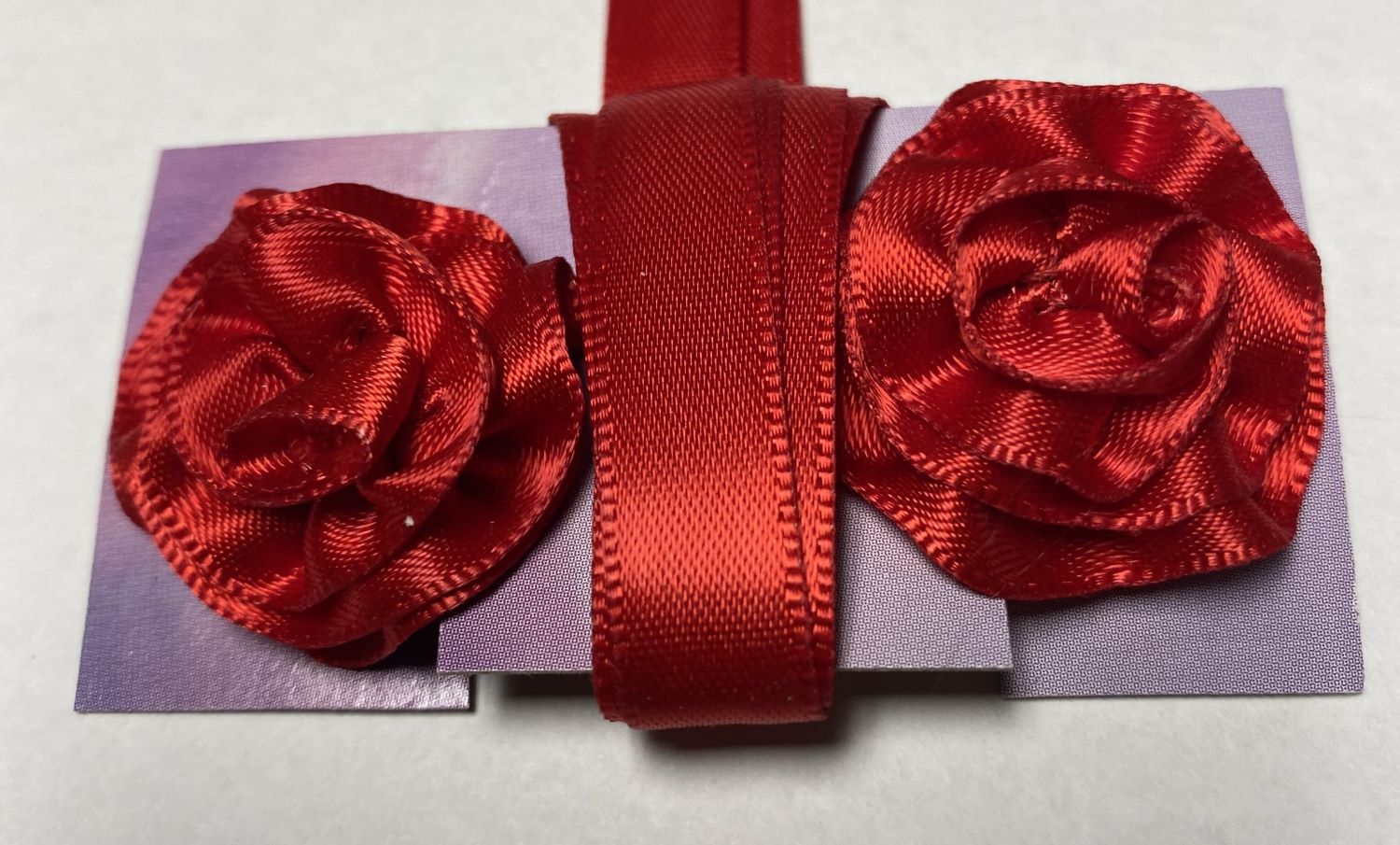 (image for) Gorget Rosette, Red